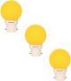 Philips Deco Mini Base B22 0.5-Watt LED Bulb (Pack of 3, Yellow)