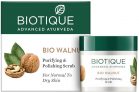 Biotique Bio Walnut Purifying and Polishing Scrub for Normal to Dry Skin, 50g