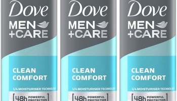 Dove Men+Care Antiperspirant Deodorant, 150 ml (Pack of 3)