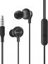 vivo Color Wired in Ear Earphones with Mic and 3.5mm Jack (Black)