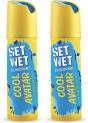 SET WET Deodorant For Men Cool Avatar Refreshing Mint, 150ml (Pack of 2)