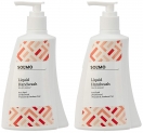 Amazon Brand – Solimo Antibacterial Handwash Liquid, Rose – 250 ml (Pack of 2)