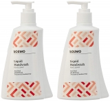 Amazon Brand – Solimo Antibacterial Handwash Liquid, Rose – 250 ml (Pack of 2)