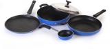 Crystal Eco Series Cookware Set(Aluminium, 5 – Piece)