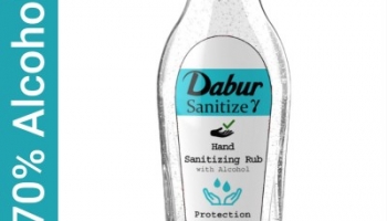 Dabur Hand Sanitizing Rub Hand Sanitizer Bottle(450 ml)