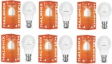 Halonix 7 W Round B22 LED Bulb(White, Pack of 6)