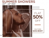 [Live] [22nd – 24 May] The ManCompany : Summer Showers / Flat 50% Off